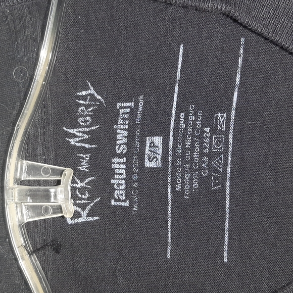 Rick and Morty Black Small T-Shirt - Picture 3 of 3